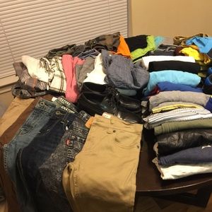 Boys clothes lot sizes 8-12